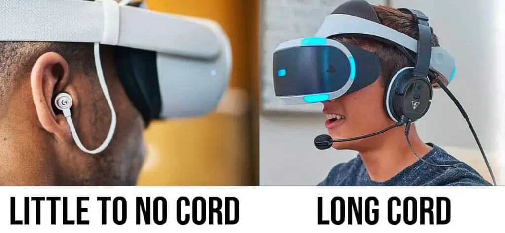 long cord vs short cord for vr headsets 